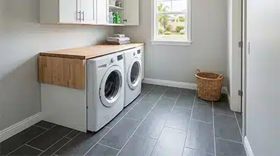 laundry-room-with-tile-floor-in-murrieta-home-cleaned-by-shining-knight-tile-and-grout-cleaning-service-in-murrieta-california